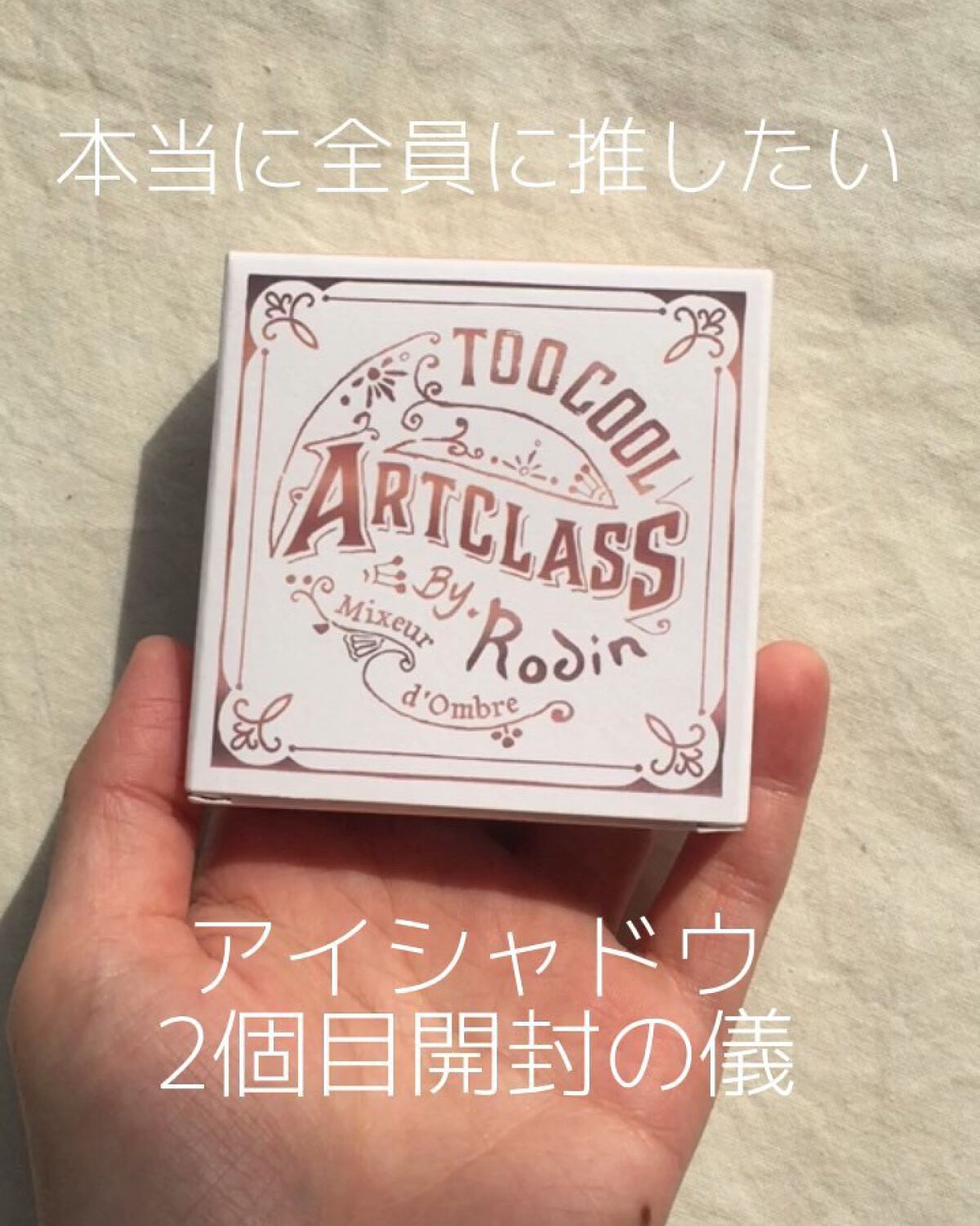 ARTICLASS BLENDING EYES/too cool for school/アイシャドウパレットを使ったクチコミ（1枚目）