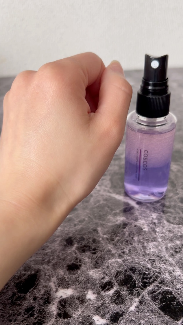 メイクキープ＆モイスチャーミスト/COSCOS/フィックスミストを使ったクチコミ（3枚目）