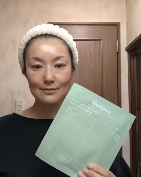リフレッシング シーケルプ リアルディープマスク/Biodance/シートマスク・パックを使ったクチコミ（2枚目）