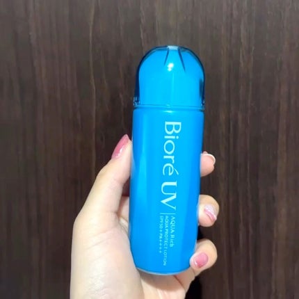 ビオレUV アクアリッチ アクアプロテクトローション(水層パック)/ビオレ/日焼け止めローションの人気ショート動画