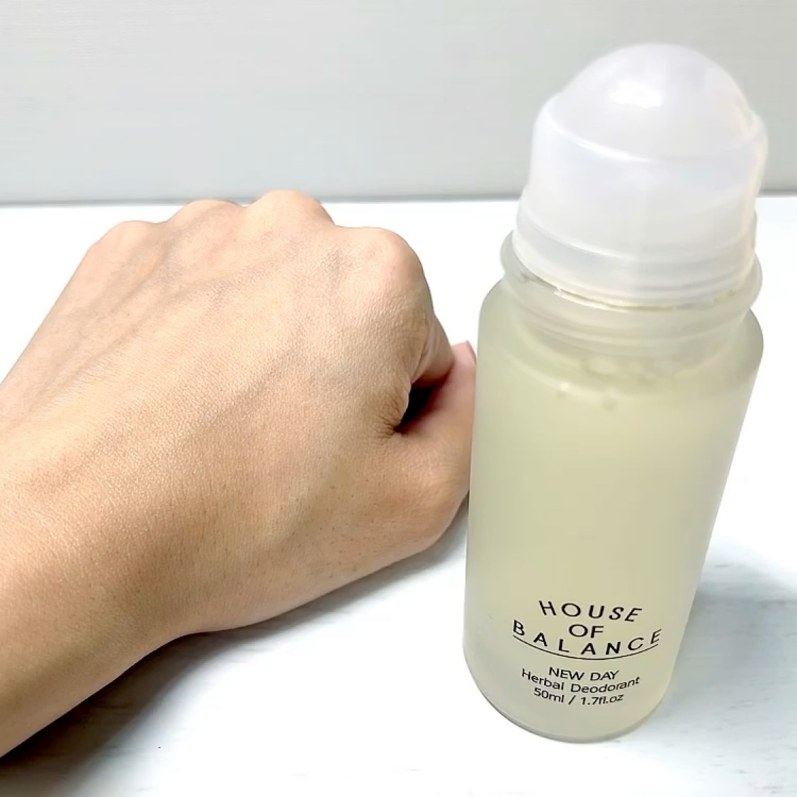 ニューデイハーバルデオドラント/ハウスオブバランス/デオドラント・制汗剤を使ったクチコミ（2枚目）