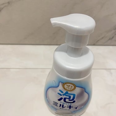 泡で出てくる ミルキィボディソープ やさしいせっけんの香り ポンプ付550ml/ミルキィ/ボディソープを使ったクチコミ（3枚目）