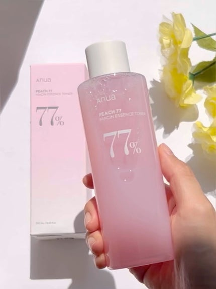 桃77%ナイアシンエッセンストナー 250ml/Anua/化粧水の人気ショート動画