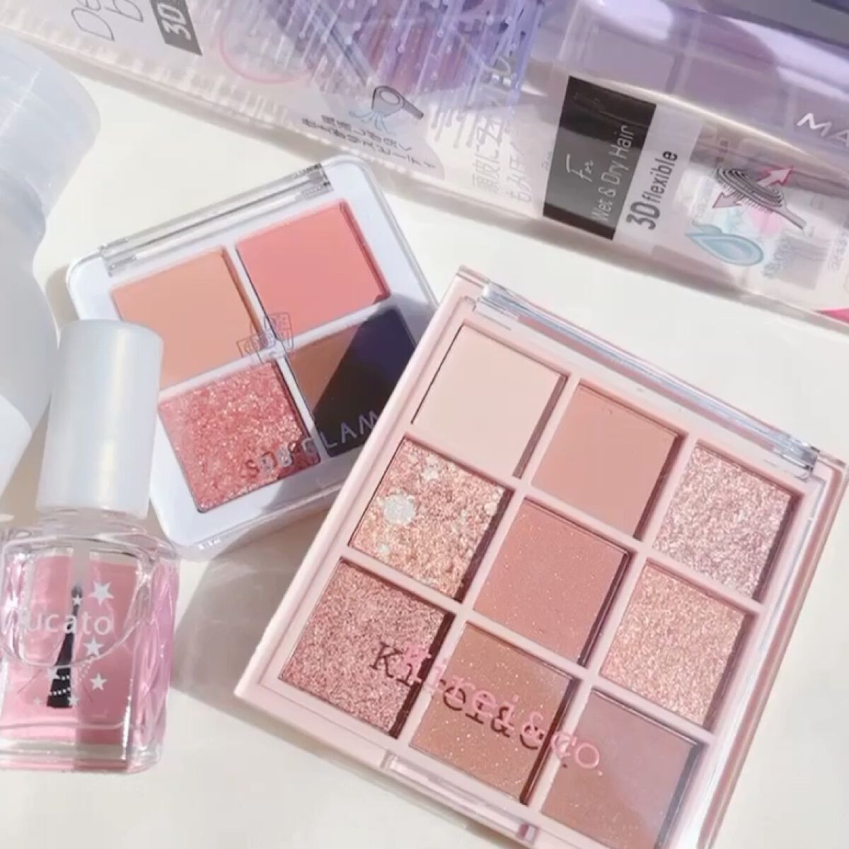 デタングリングブラシ ３Dスーパーフィット/マペペ/ヘアブラシを使ったクチコミ（2枚目）