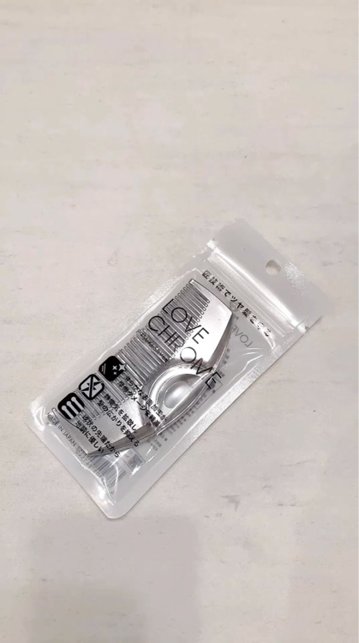 F ツキ シルバー / F TSUKI SILVER/LOVECHROME/ヘアコームを使ったクチコミ（1枚目）