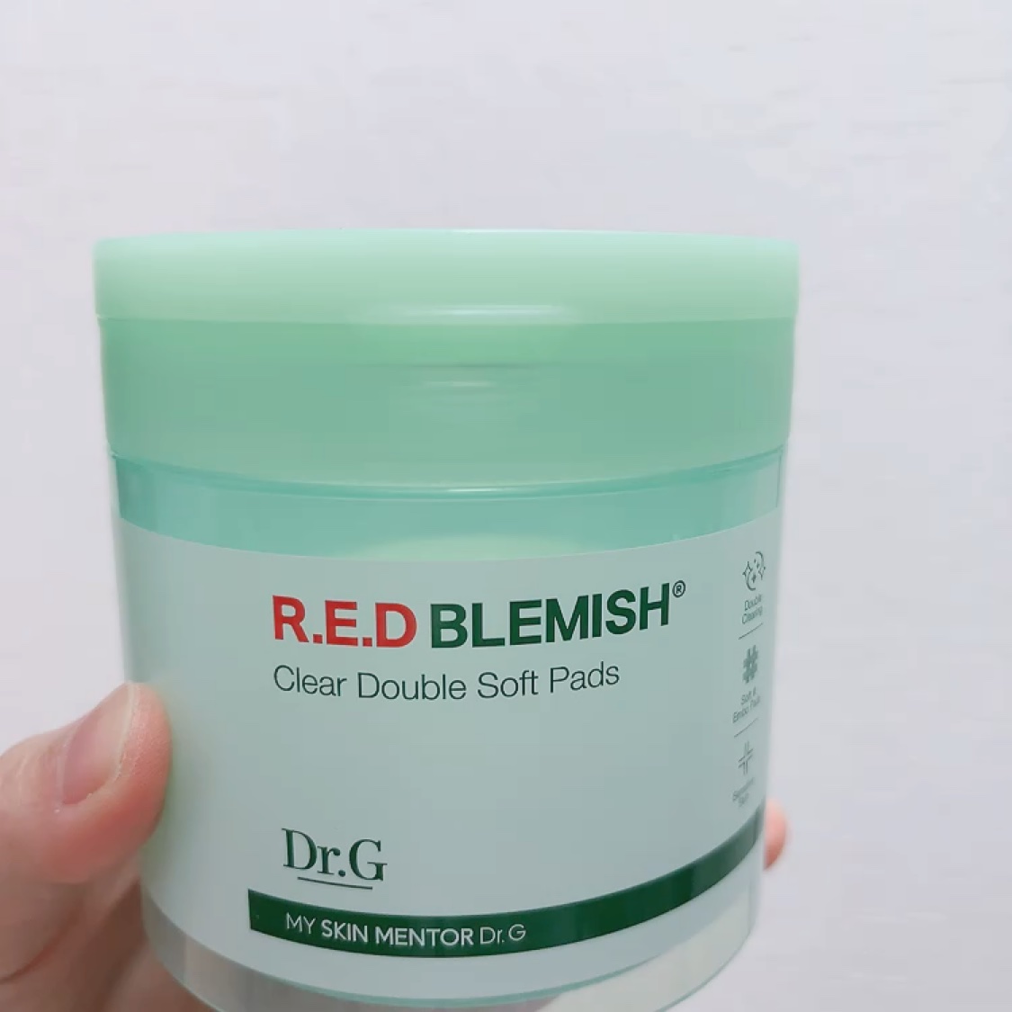 レッドブレミッシュクリアダブルキメパッド/Dr.G/トナーパッドを使ったクチコミ（2枚目）