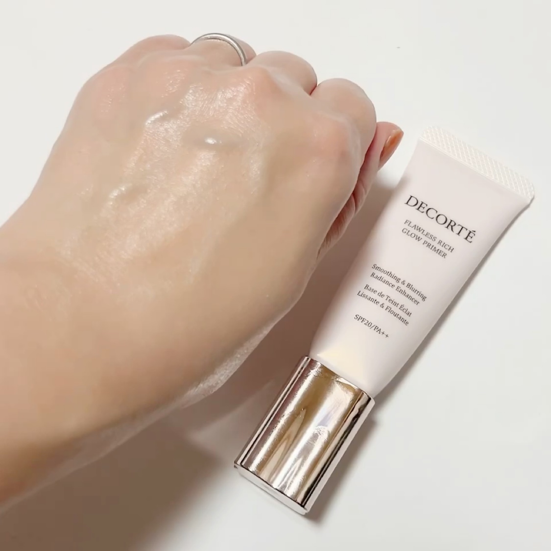 フローレススキン グロウライザー/DECORTÉ/化粧下地を使ったクチコミ（3枚目）