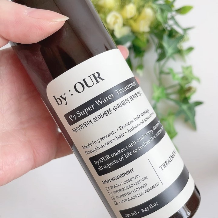 V7 スーパーウォーター トリートメント/by : OUR/洗い流すヘアトリートメントを使ったクチコミ（3枚目）