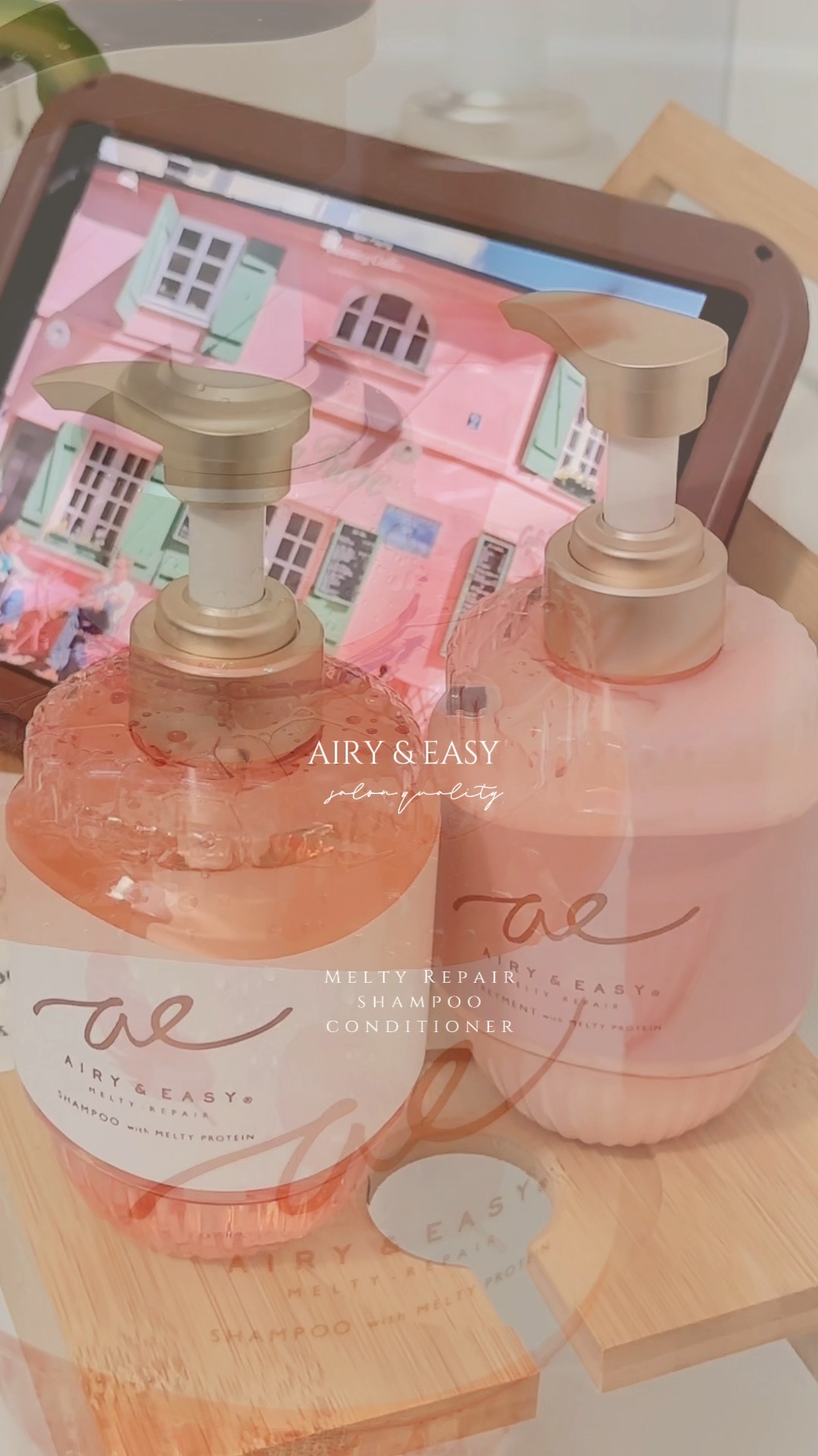 エアリー&イージー メルティリペア シャンプー/トリートメント/エアリー&イージー/市販シャンプーを使ったクチコミ（1枚目）