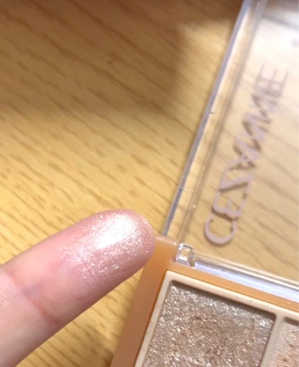 ベージュトーンアイシャドウ/CEZANNE/アイシャドウパレットを使ったクチコミ(3枚目)