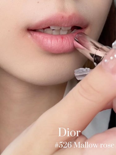 ディオール アディクト リップスティック 526マロー ローズ /Dior/口紅を使ったクチコミ（2枚目）