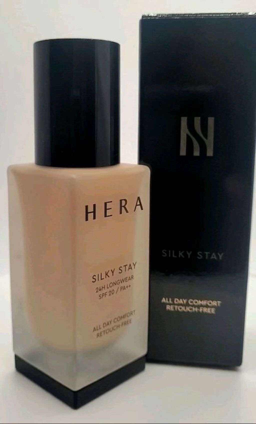 シルキーステイファンデーション/HERA/リキッドファンデーションを使ったクチコミ（1枚目）