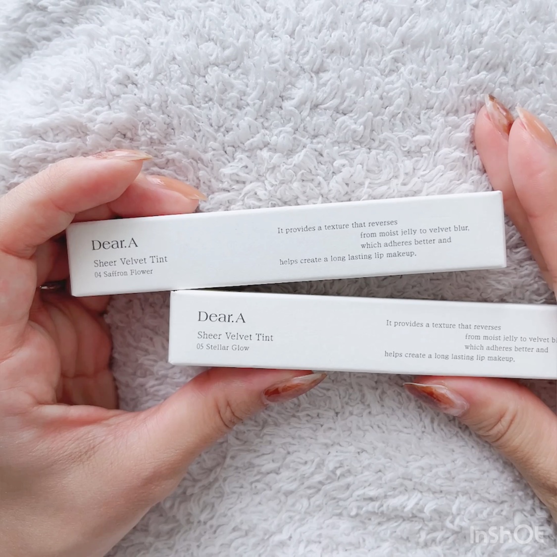 シアーベルベットティント 05 ステラ―グロウ/Dear.A/リップティントを使ったクチコミ（2枚目）