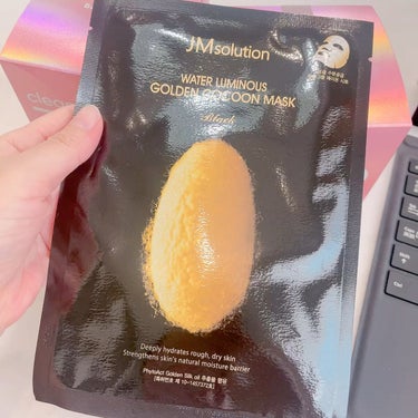 Water Luminous Golden Cocoon Mask Black/JMsolution JAPAN/シートマスク・パックを使ったクチコミ（1枚目）