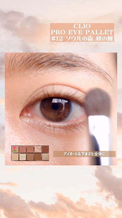 プロ アイ パレット/CLIO/アイシャドウパレットの人気ショート動画