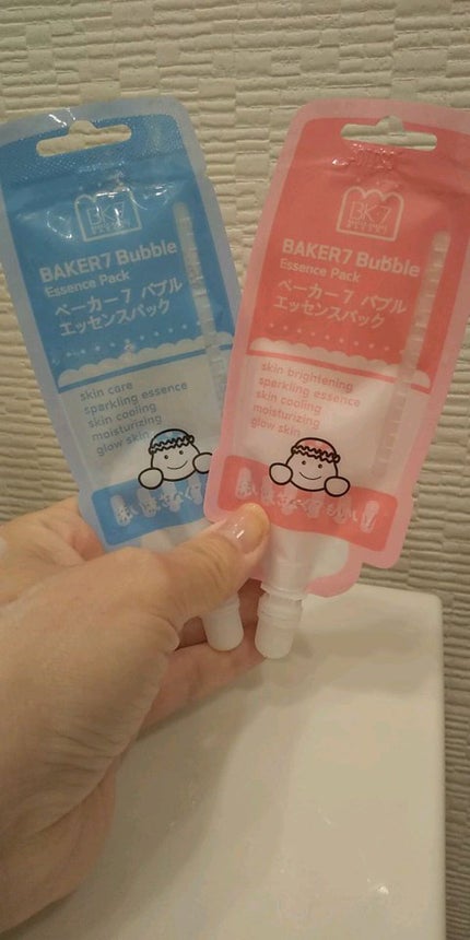 マジックバブルエッセンスパックMINI/BAKER7/シートマスク・パックの人気ショート動画