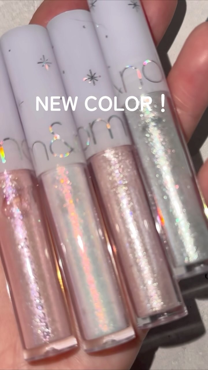 リキッド グリッター シャドウ/rom&nd/グリッターを使ったクチコミ（1枚目）