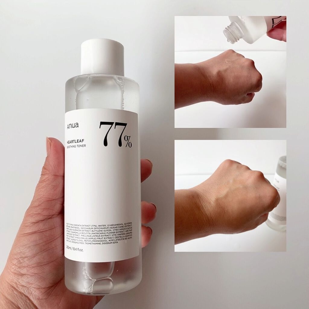 ドクダミ 77 スージングトナー/Anua/化粧水を使ったクチコミ（2枚目）