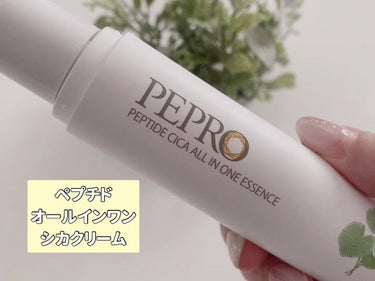 PEPTIDE CICA ALL IN ONE ESSENCE/PEPRO/オールインワン化粧品の動画クチコミ1つ目