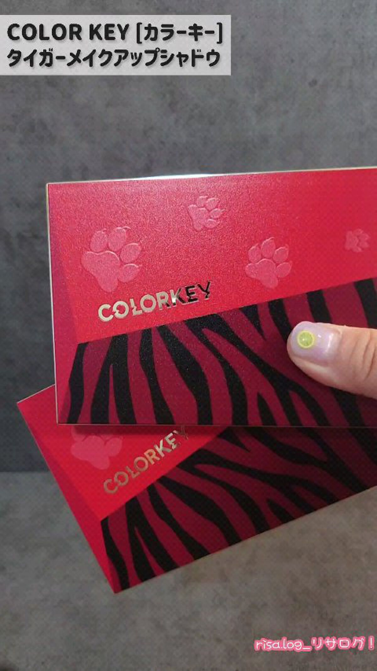 トラ十色アイシャドウパレット/COLORKEY/アイシャドウパレットを使ったクチコミ（1枚目）
