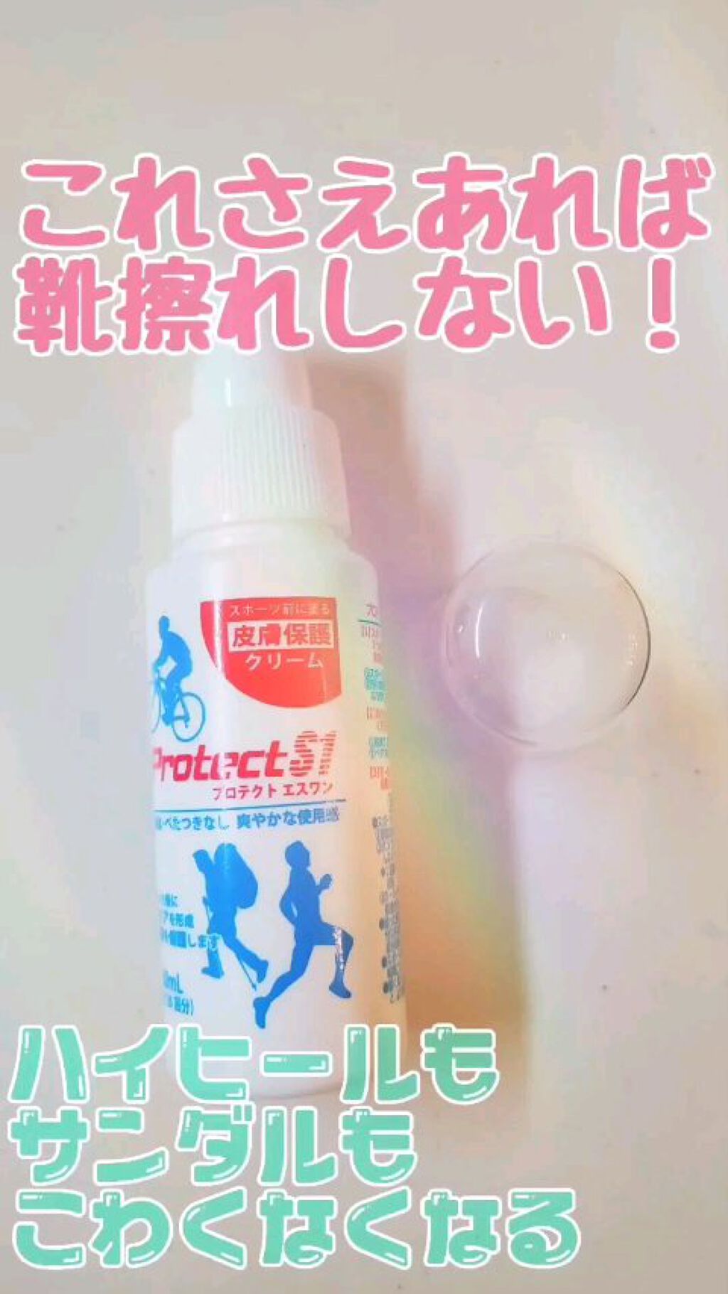 プロテクトジェイワン/アースブルー/レッグ・フットケアを使ったクチコミ（1枚目）