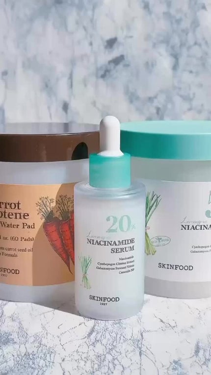 ナイアシンアミド5%パッド/SKINFOOD/その他スキンケアの人気ショート動画
