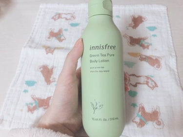 グリーンティー ピュア ボディーローション/innisfree/ボディローションを使ったクチコミ（1枚目）