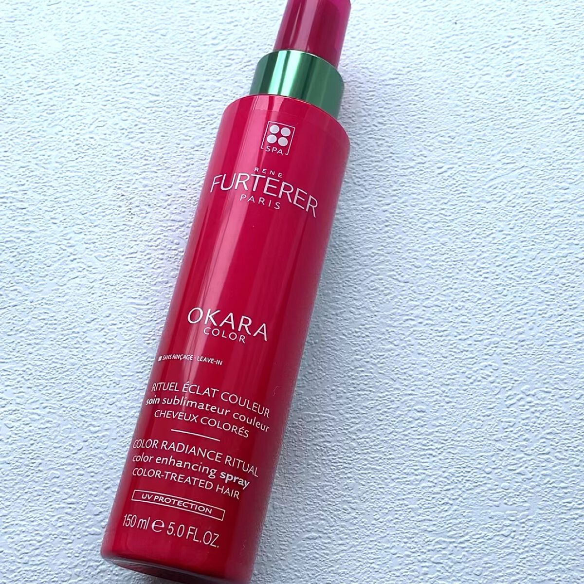 オカラカラー プロテクトスプレー/ルネ フルトレール/ヘアスプレーの動画クチコミ2つ目
