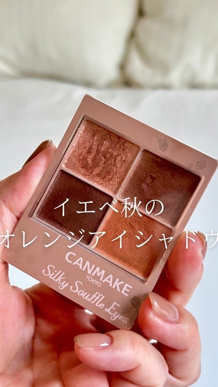 シルキースフレアイズ(マットタイプ)/キャンメイク/アイシャドウパレットの人気ショート動画