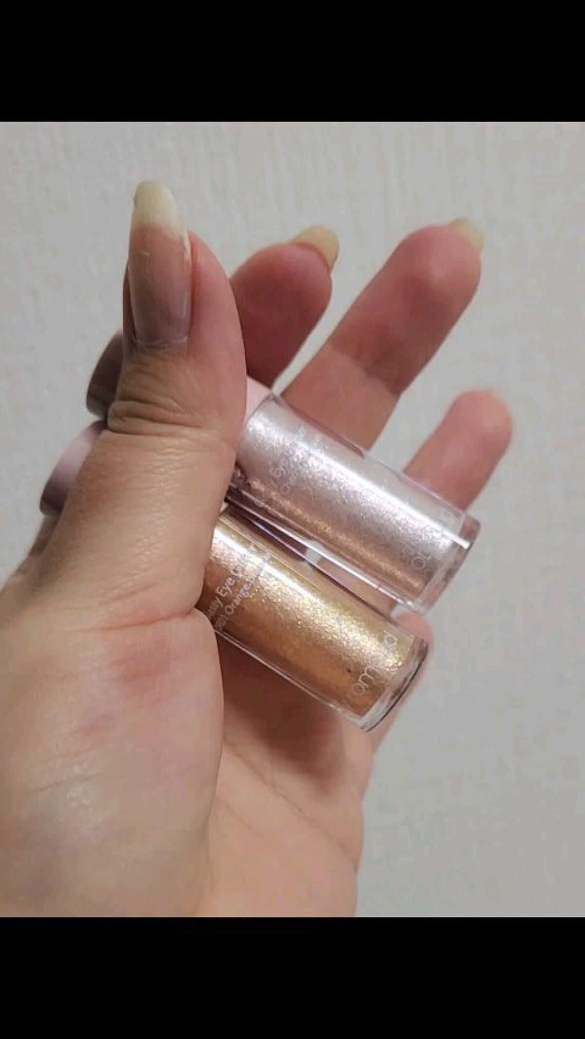 アンドバイロムアンド　グラッシーアイグリッター/&nd by rom&nd/グリッターを使ったクチコミ（3枚目）