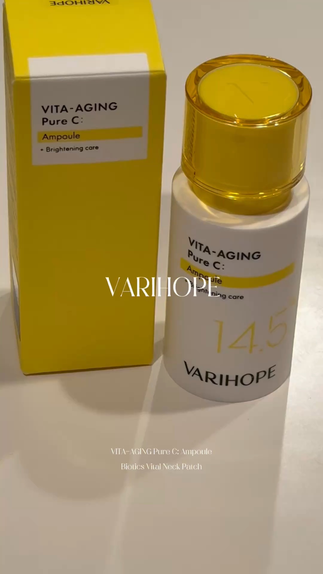 試してみた】ビタエイジング ピュアビタミンC クリーム VARI:HOPEの