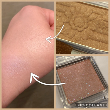 ハイライター/キャンメイク/パウダーハイライトを使ったクチコミ（2枚目）