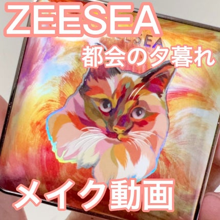 アニマルアイシャドウ(4シェード)/ZEESEA/アイシャドウパレットの人気ショート動画
