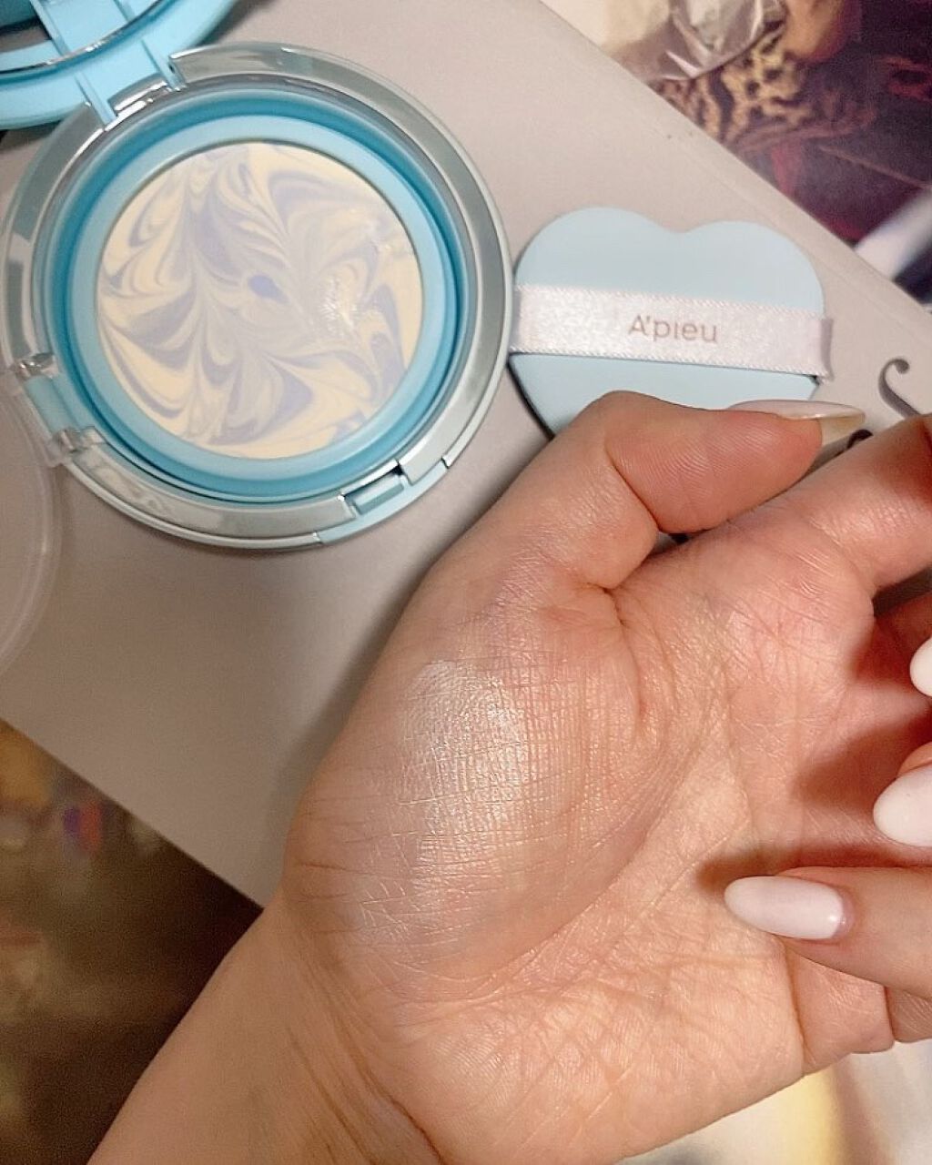 ジューシーパン スキンケアプライマー/A’pieu/化粧下地を使ったクチコミ（3枚目）