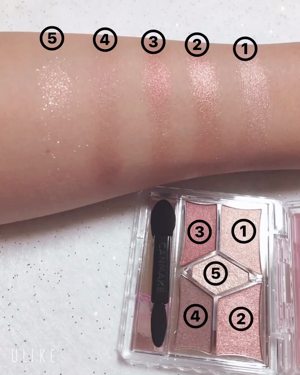 【旧品】パーフェクトスタイリストアイズ/キャンメイク/アイシャドウパレットを使ったクチコミ（3枚目）