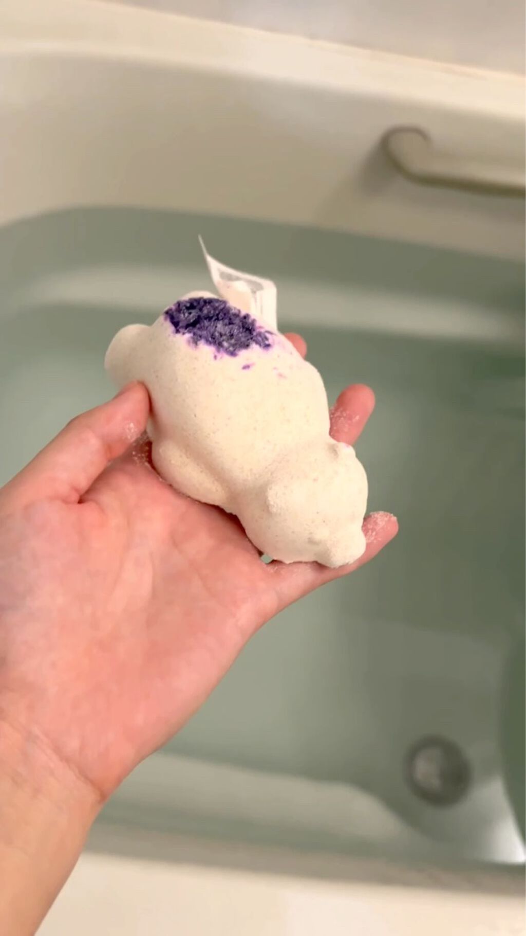 スリーピーベア(バスボム)/ラッシュ/炭酸系入浴剤を使ったクチコミ（1枚目）