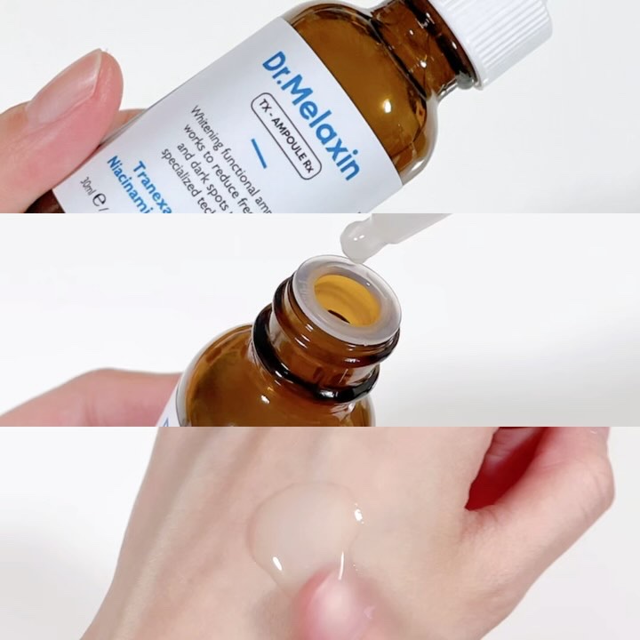 TXアンプルRX＋TXクリーム/Dr.Melaxin/スキンケアキットを使ったクチコミ（2枚目）