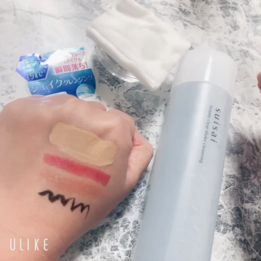 ビューティクリア シェイククレンジング/suisai/クレンジングウォーターを使ったクチコミ（3枚目）