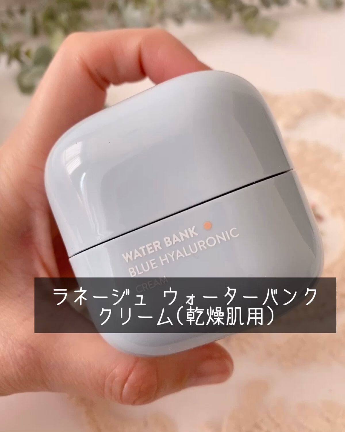 ウォーターバンク クリーム (乾燥肌用)/LANEIGE/フェイスクリームを使ったクチコミ（1枚目）