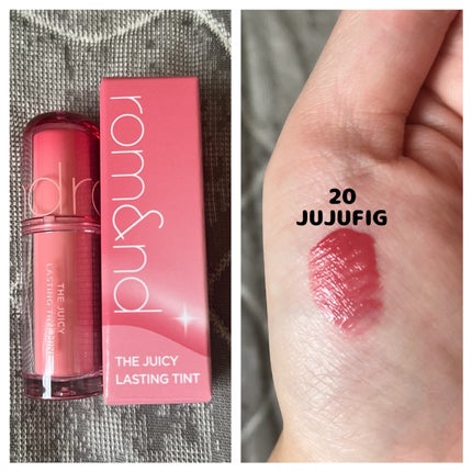 ザ ジューシーラスティングティント/rom&nd/リップティントの人気ショート動画