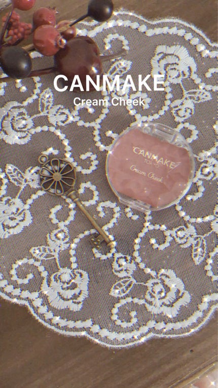 クリームチーク/キャンメイク/ジェル・クリームチークの人気ショート動画