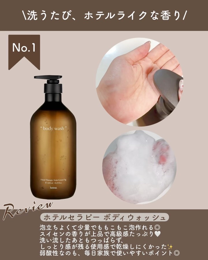 ヘトラス　ボディーローション/hetras/その他スキンケアを使ったクチコミ（2枚目）