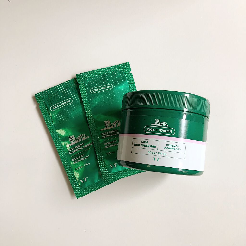 CICA バブルスパークリングブースター/VT/洗い流すパック・マスクの人気ショート動画