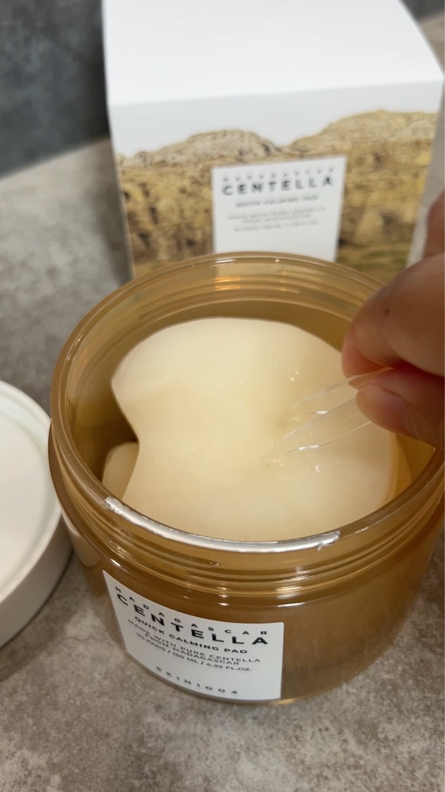 センテラ クイックカーミングパッド/SKIN1004/トナーパッドを使ったクチコミ（3枚目）