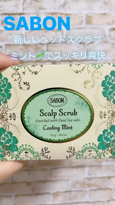 ヘッドスクラブ リフレッシング(ミント)/SABON/頭皮ケアの動画クチコミ5つ目