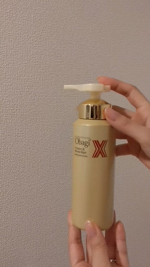 オバジX フレームリフトムースウォッシュ/オバジ/泡洗顔を使ったクチコミ（2枚目）
