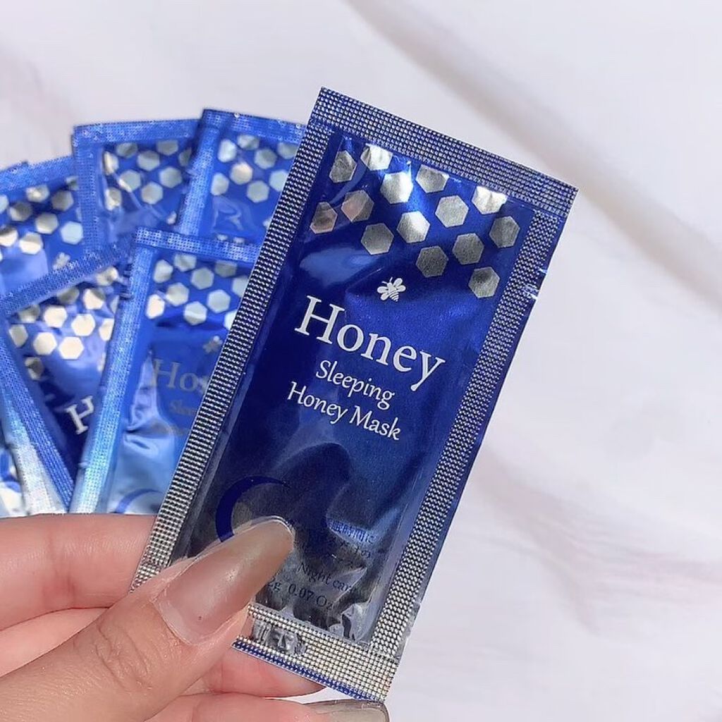 夜用スリーピングハニーマスク/potch7/シートマスク・パックを使ったクチコミ（2枚目）