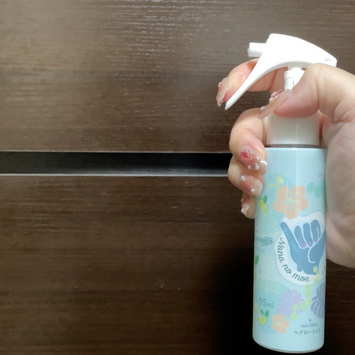 ヘアローション パラダイスモヒート/nananamoe/ヘアミストを使ったクチコミ（2枚目）