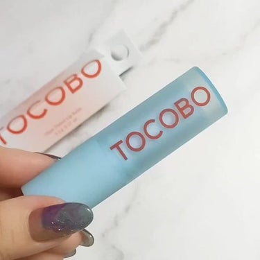 Glass Tinted Lip Balm/TOCOBO/リップケア・リップクリームを使ったクチコミ（3枚目）
