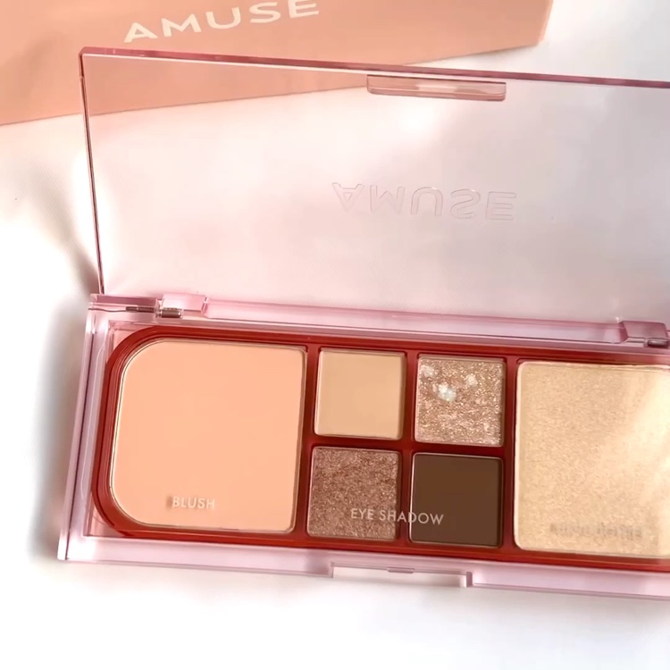 ヴィーガンフェイスオールパレット/AMUSE/アイシャドウパレットの動画クチコミ4つ目